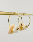 SMALL PUKA SHELL HOOPS