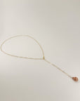 ADJUSTABLE CONE LARIAT NECKLACE
