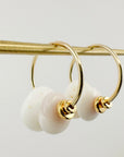 MEDIUM PUKA SHELL HOOPS