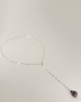 ADJUSTABLE CONE LARIAT NECKLACE