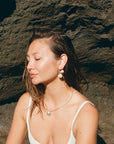 MEDIUM PUKA SHELL HOOPS