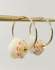 MEDIUM PUKA SHELL HOOPS
