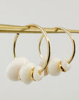 MEDIUM PUKA SHELL HOOPS