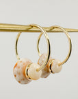 MEDIUM PUKA SHELL HOOPS