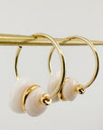 MEDIUM PUKA SHELL HOOPS