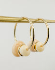 MEDIUM PUKA SHELL HOOPS