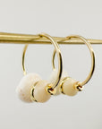 MEDIUM PUKA SHELL HOOPS