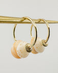 SMALL PUKA SHELL HOOPS