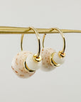 SMALL PUKA SHELL HOOPS