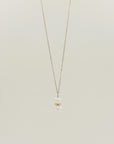 STACKED PUKA SHELL PENDENT NECKLACE