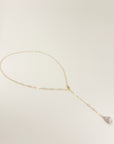 ADJUSTABLE CONE LARIAT NECKLACE
