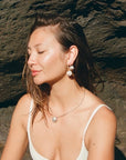 MEDIUM PUKA SHELL HOOPS